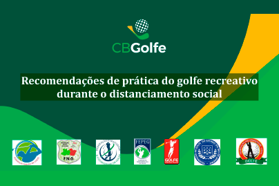 Prática do golfe durante o distanciamento social