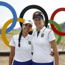 Golfe nos Jogos Olímpicos - treino feminino